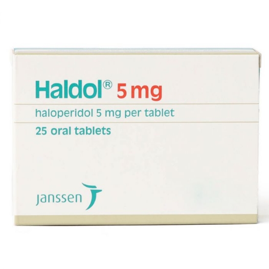 HALDOL 5MG 25 TABL. S-ARAB.